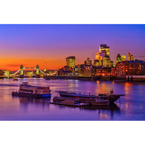 LONDON CITY AT DUSK 4
