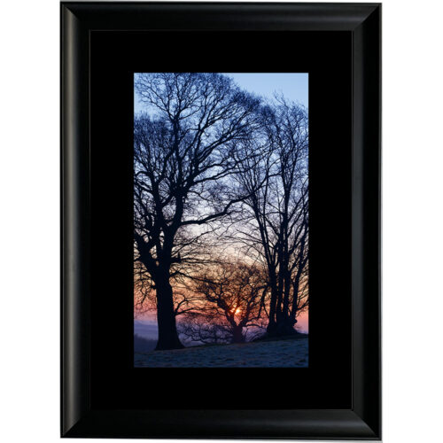 WINTER SUNRISE OVER ROMNEY MARSH